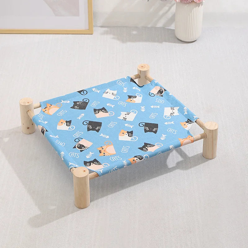 Elevated Cooling Pet Bed for Dogs & Cats