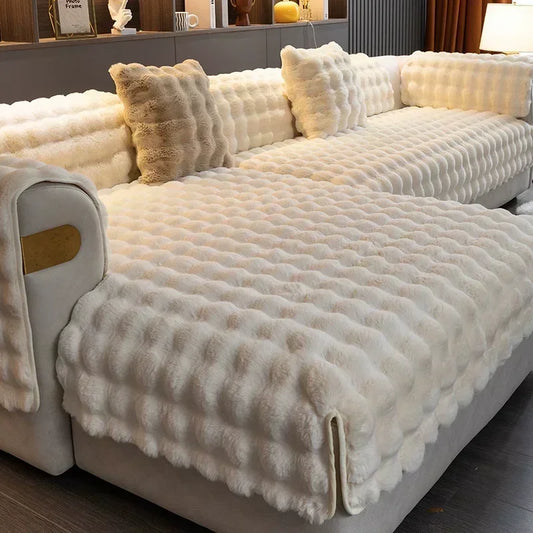 Luxury Plush Sofa Protector