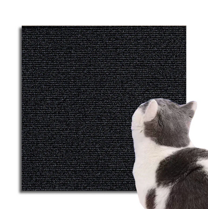 Self-Adhesive Cat Scratching Mat for Furniture & Wall Protection