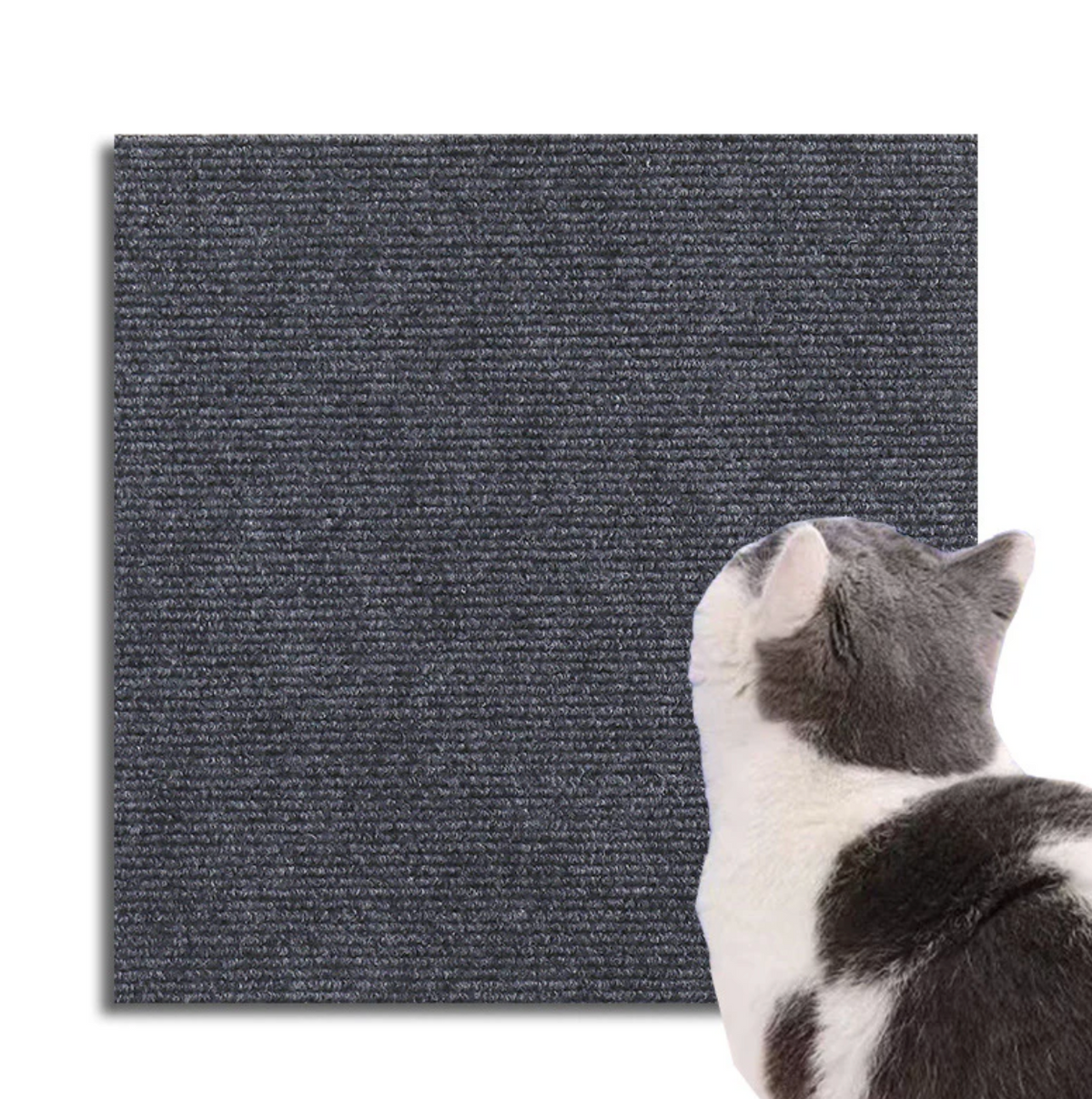 Self-Adhesive Cat Scratching Mat for Furniture & Wall Protection