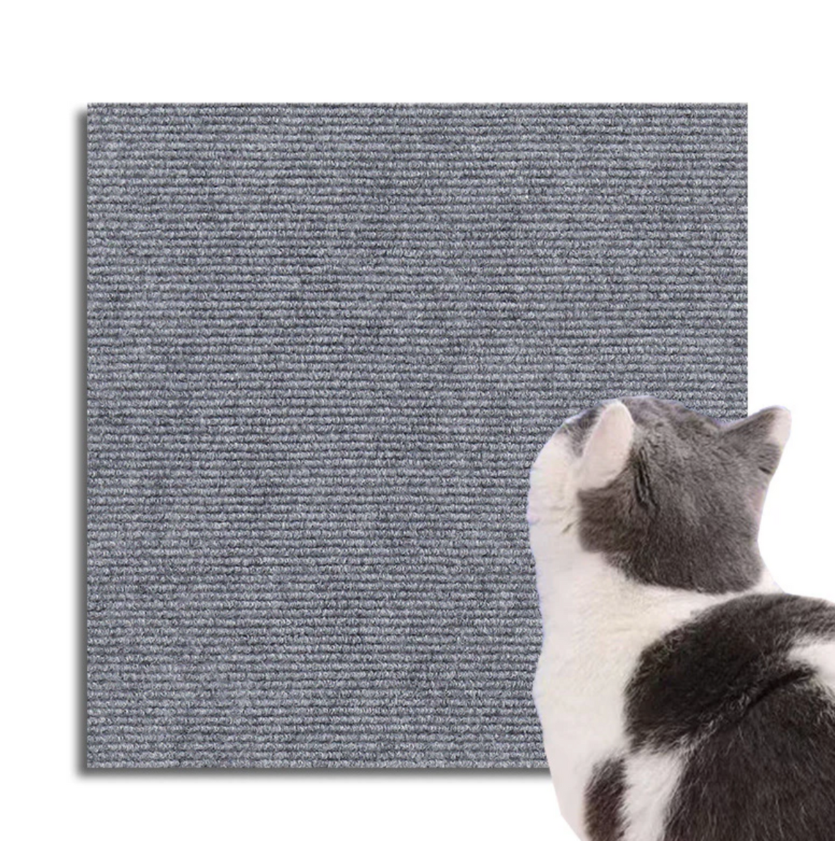 Self-Adhesive Cat Scratching Mat for Furniture & Wall Protection
