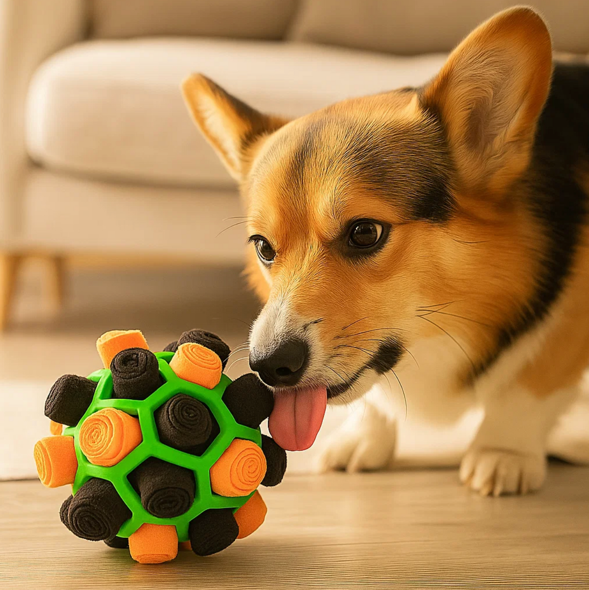 Interactive Snuffle Treat Ball for Dogs