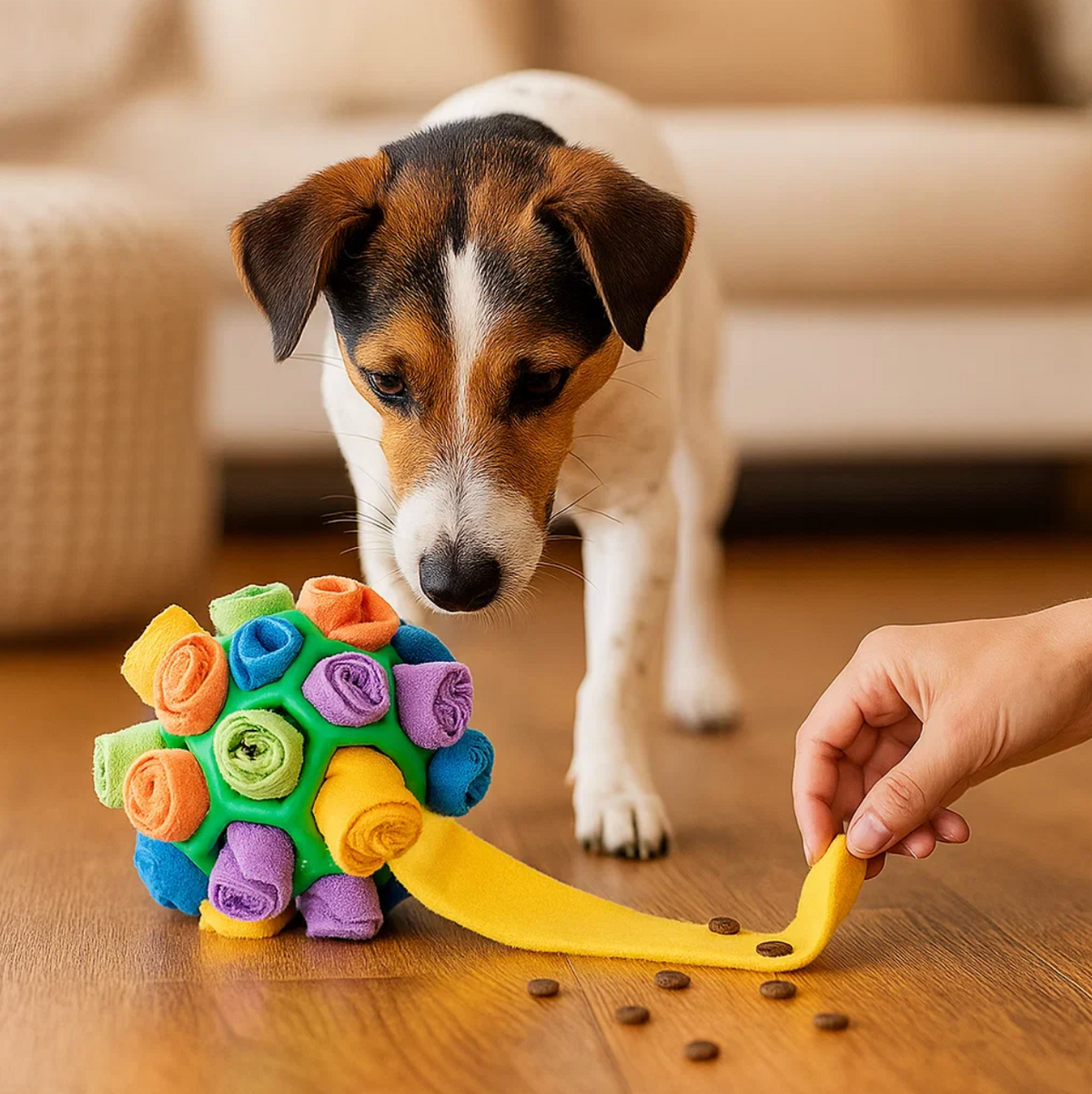 Interactive Snuffle Treat Ball for Dogs