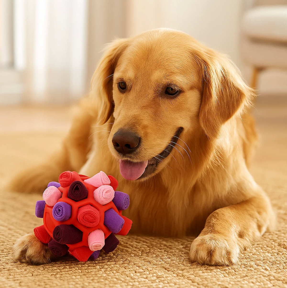 Interactive Snuffle Treat Ball for Dogs
