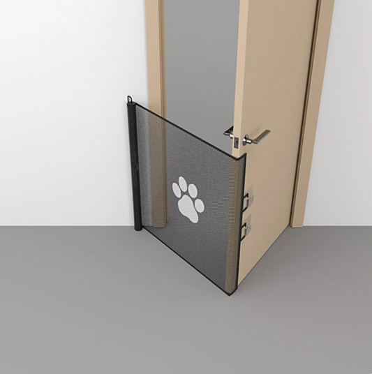 Retractable Safety Gate for Dogs & Cats – Stairs & Doorways