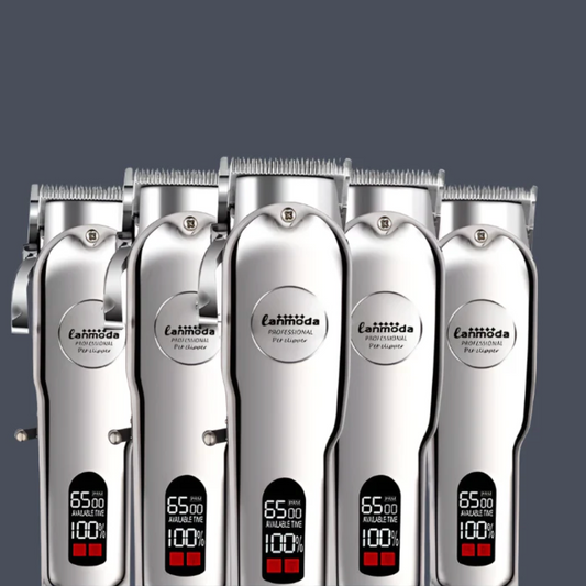 Professional Cordless Pet Hair Clippers with LED Display