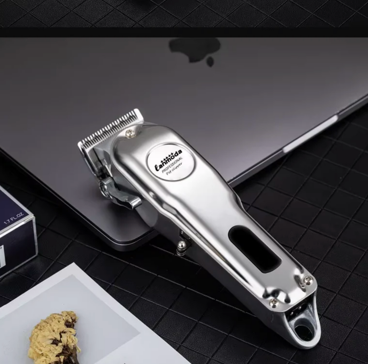 Professional Cordless Pet Hair Clippers with LED Display