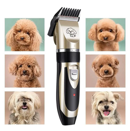 Professional Low-Noise Pet Hair Clippers for Dogs & Cats