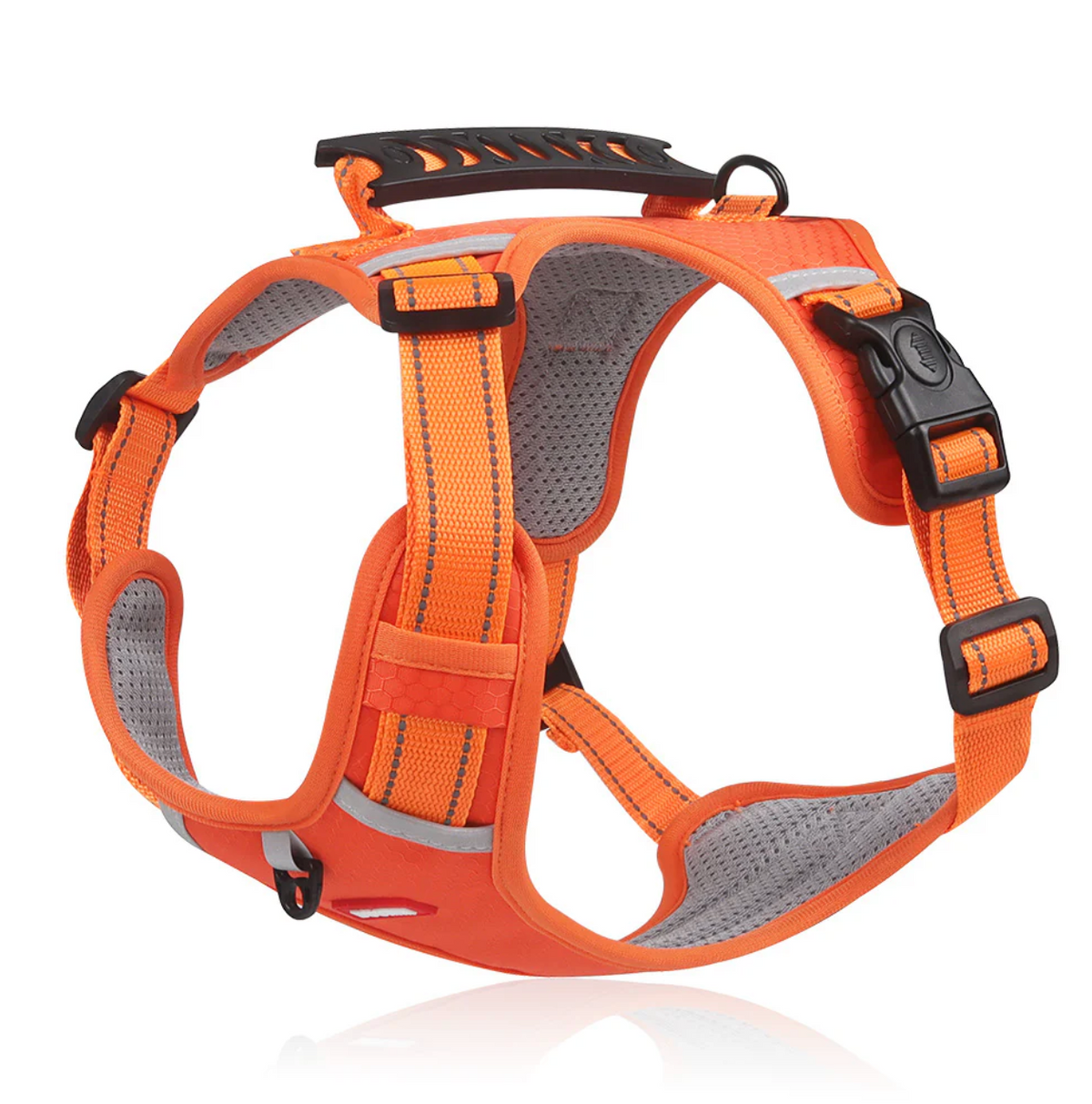 Reflective No-Pull Dog Harness with Handle – Padded Adjustable Walking Harness