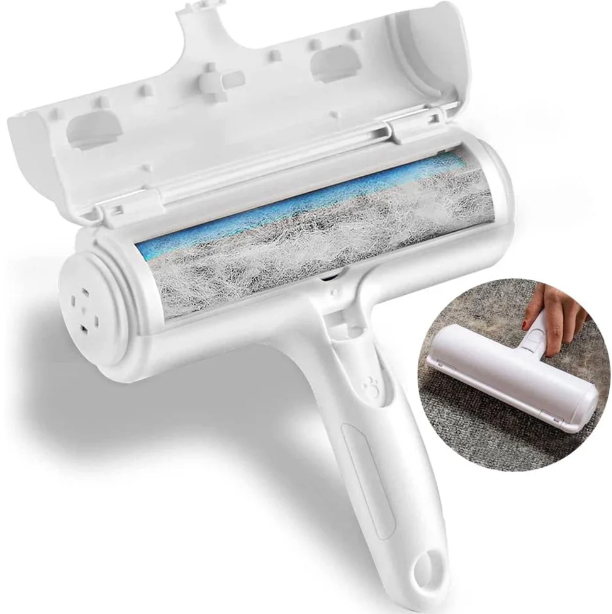 Reusable Self-Cleaning Pet Hair Removal Roller