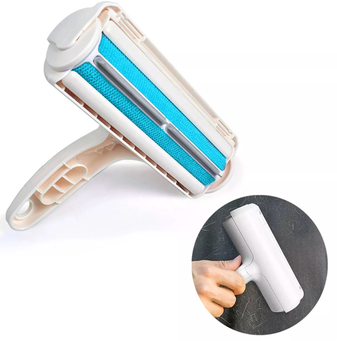 Reusable Self-Cleaning Pet Hair Removal Roller