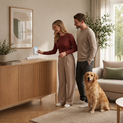 Mini Air Purifier for Pet Homes – Compact Ioniser for Pet Odours