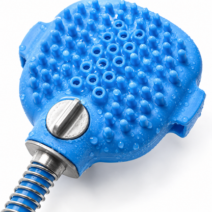 2-in-1 Shower & Massage Brush for Dogs & Cats