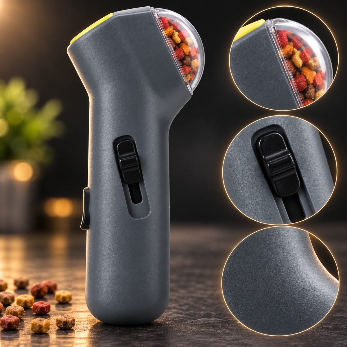 Manual Treat Launcher for Dogs & Cats