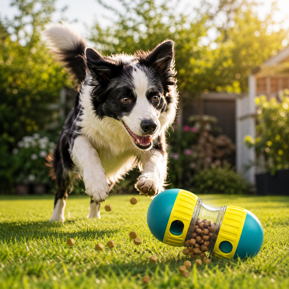 Interactive Treat Dispensing Ball for Dogs