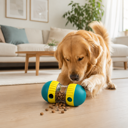 Interactive Treat Dispensing Ball for Dogs