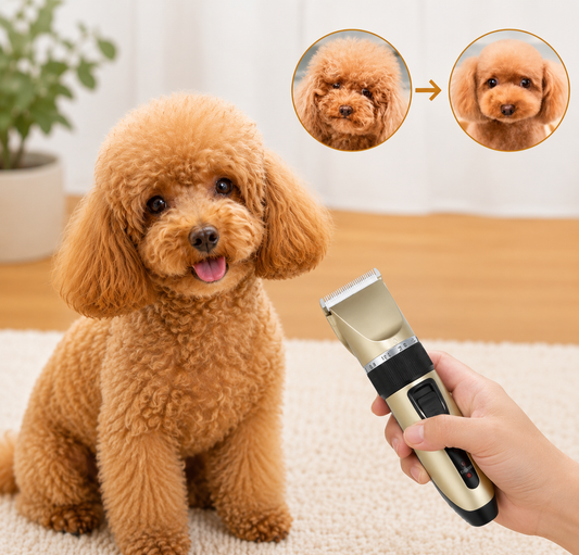 Professional Low-Noise Pet Hair Clippers for Dogs & Cats