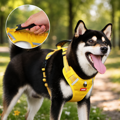 Reflective No-Pull Dog Harness with Handle – Padded Adjustable Walking Harness