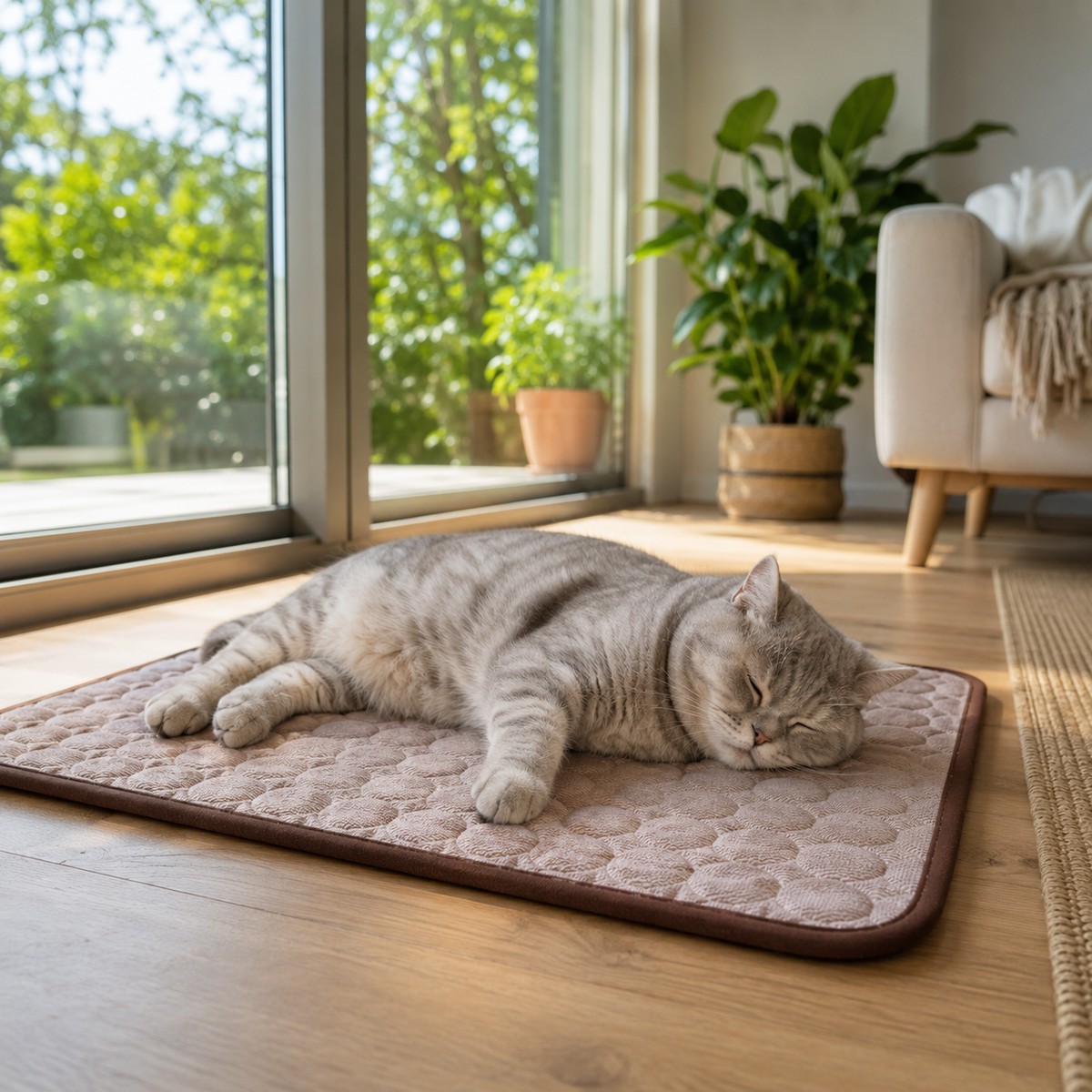 Breathable Summer Cooling Mat for Dogs & Cats