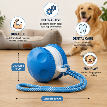 Interactive Smart Rolling Ball for Dogs & Cats