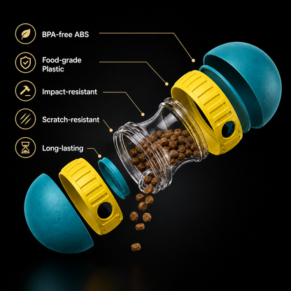 Interactive Treat Dispensing Ball for Dogs