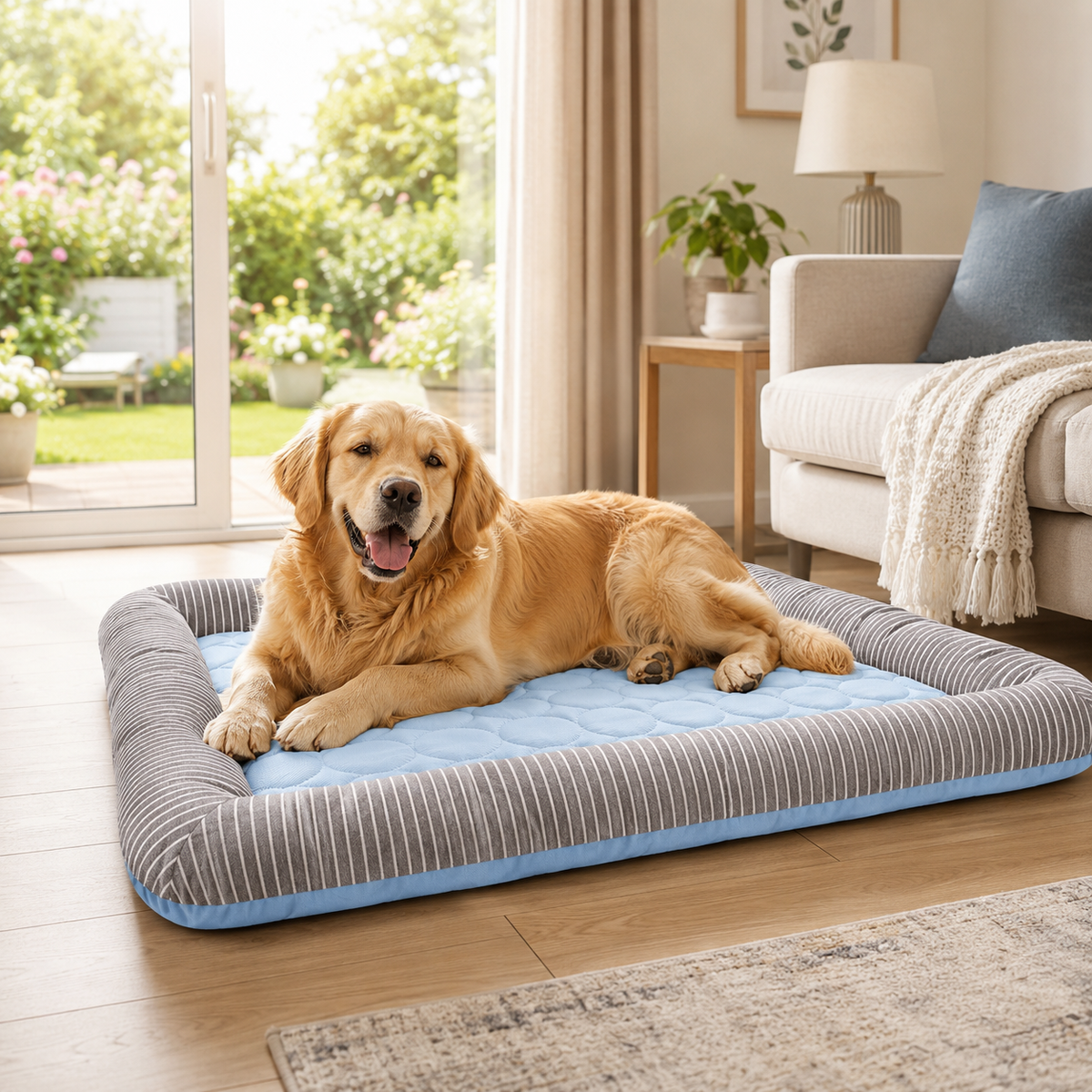 Self-Cooling Summer Bed for Dogs & Cats