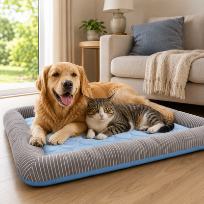 Self-Cooling Summer Bed for Dogs & Cats