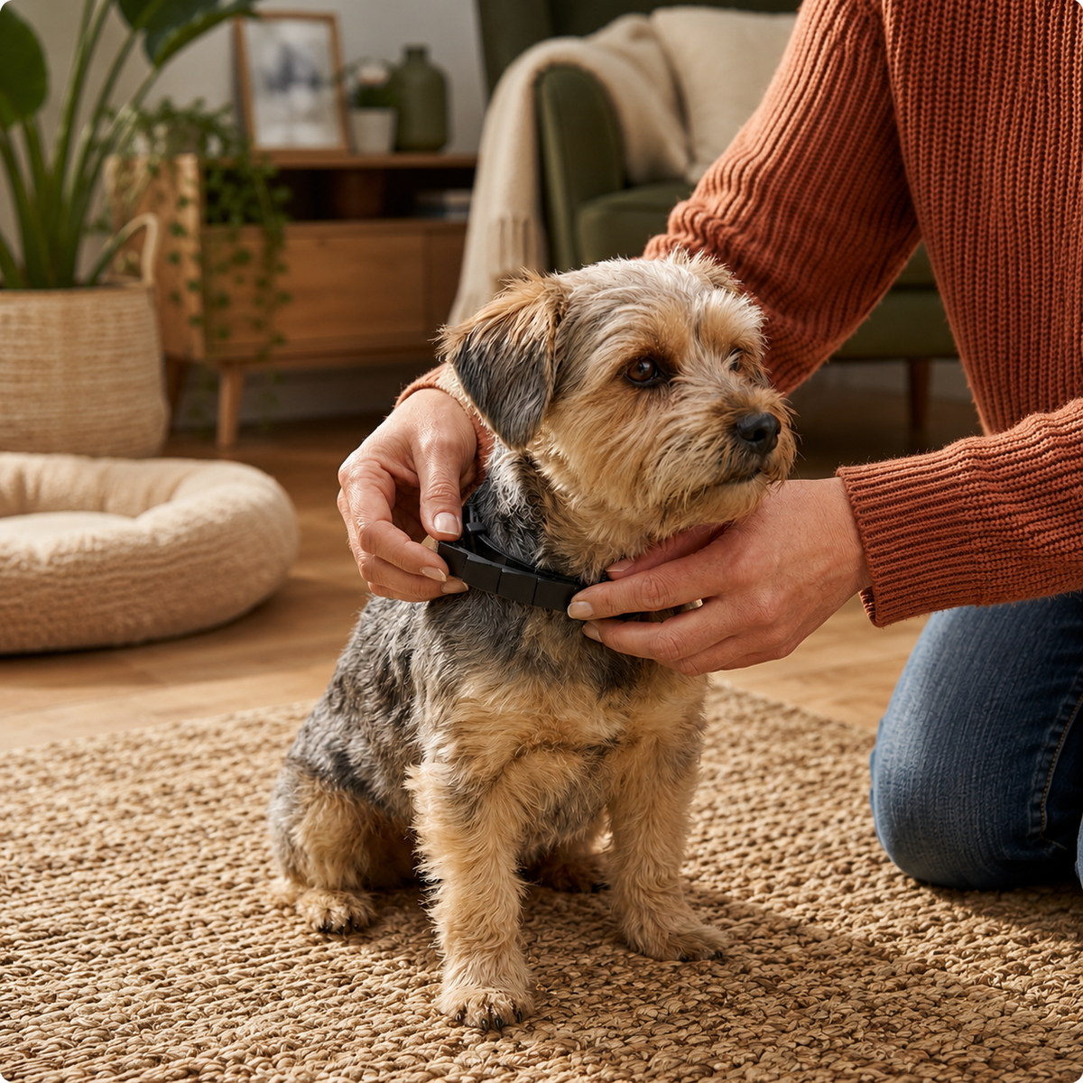 2-in-1 Calming Flea & Tick Collar for Dogs & Cats