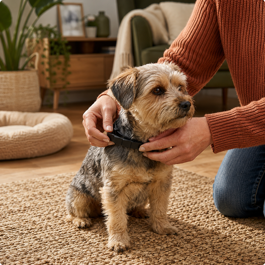 2-in-1 Calming Flea & Tick Collar for Dogs & Cats