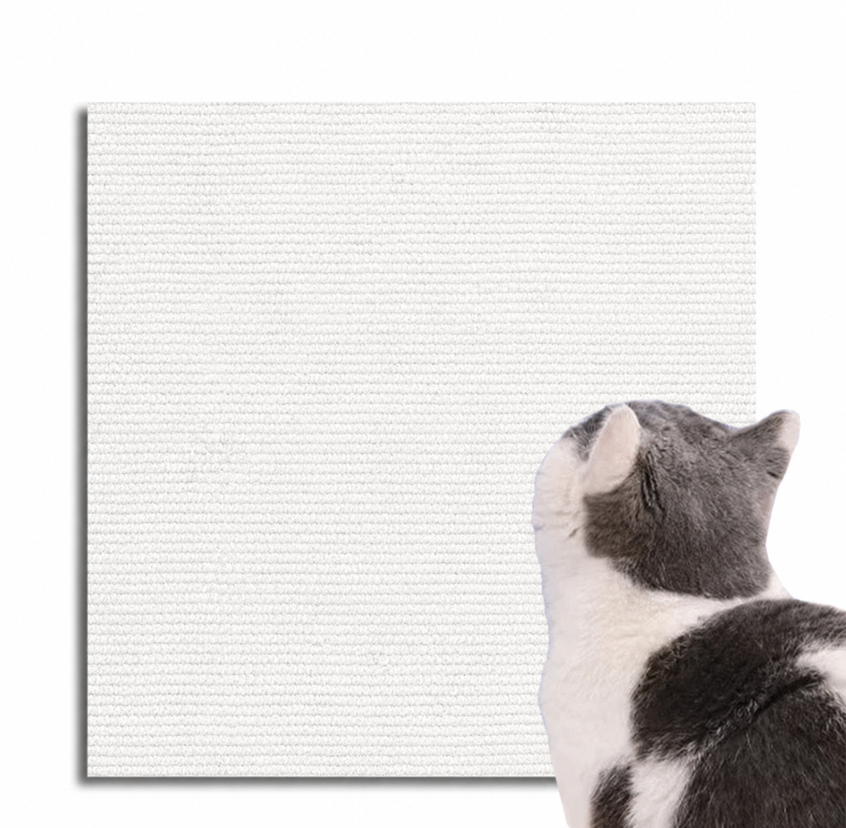 Self-Adhesive Cat Scratching Mat for Furniture & Wall Protection