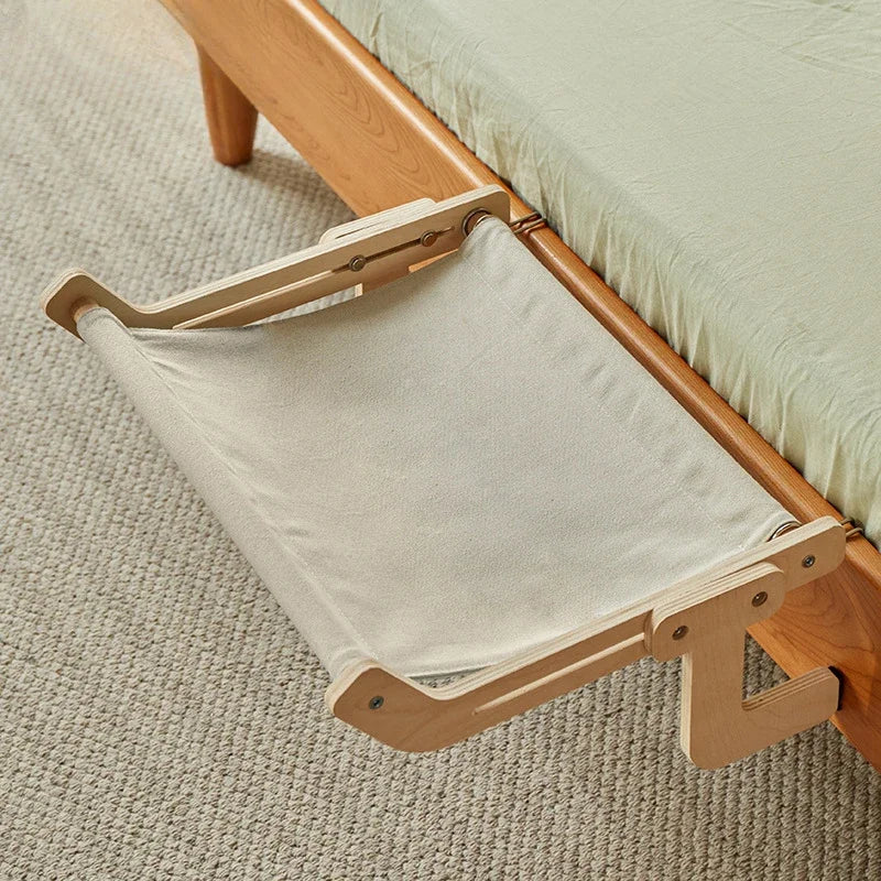 Elevated Wooden Cat Hammock Bed