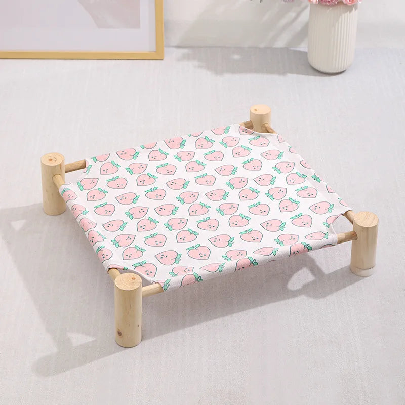 Elevated Cooling Pet Bed for Dogs & Cats