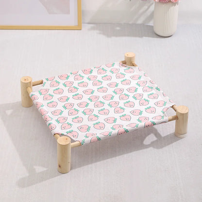 Elevated Cooling Pet Bed for Dogs & Cats