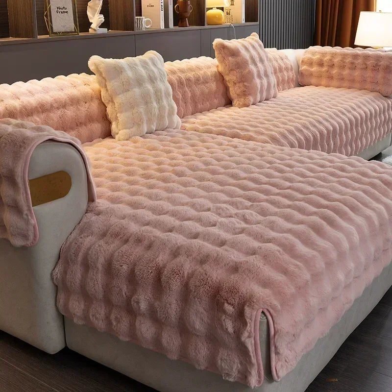 Luxury Plush Sofa Protector