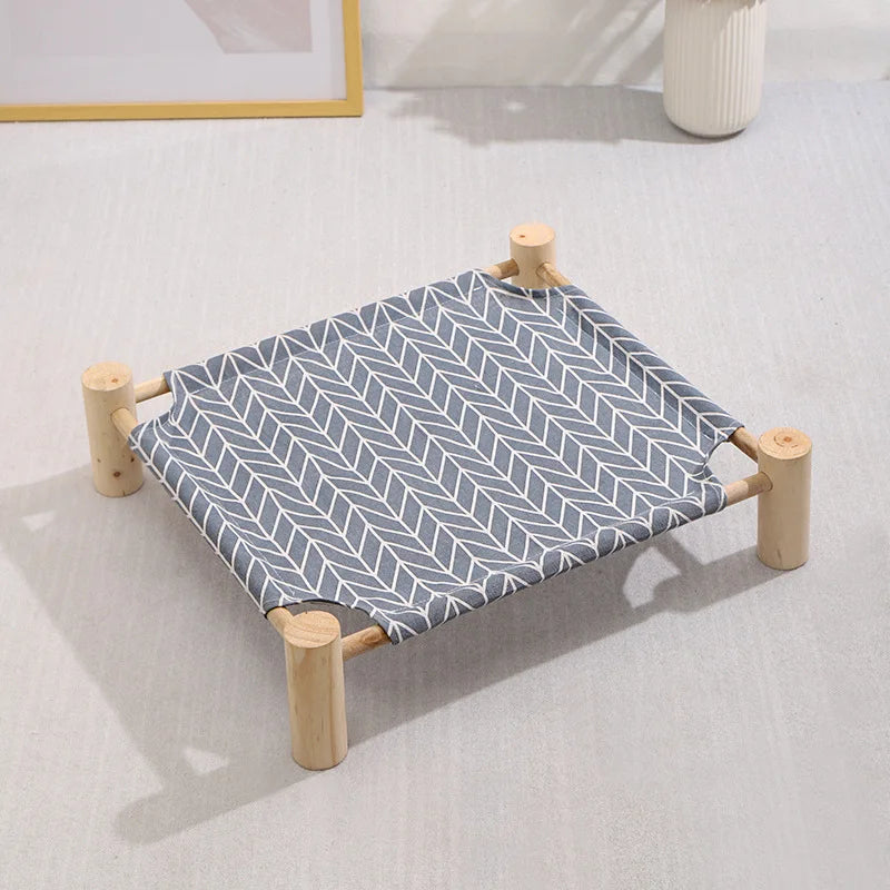 Elevated Cooling Pet Bed for Dogs & Cats