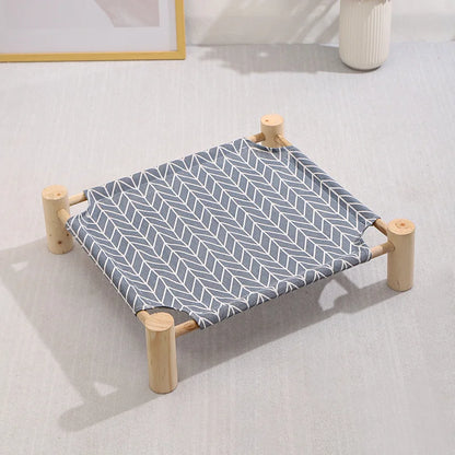 Elevated Cooling Pet Bed for Dogs & Cats