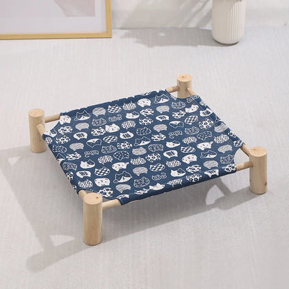 Elevated Cooling Pet Bed for Dogs & Cats