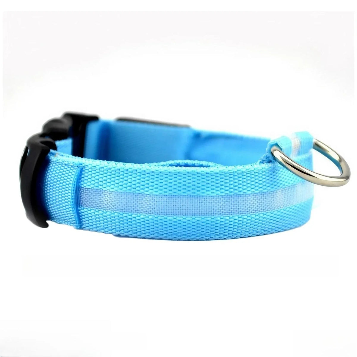 Rechargeable LED Dog Collar with Reflective Strips