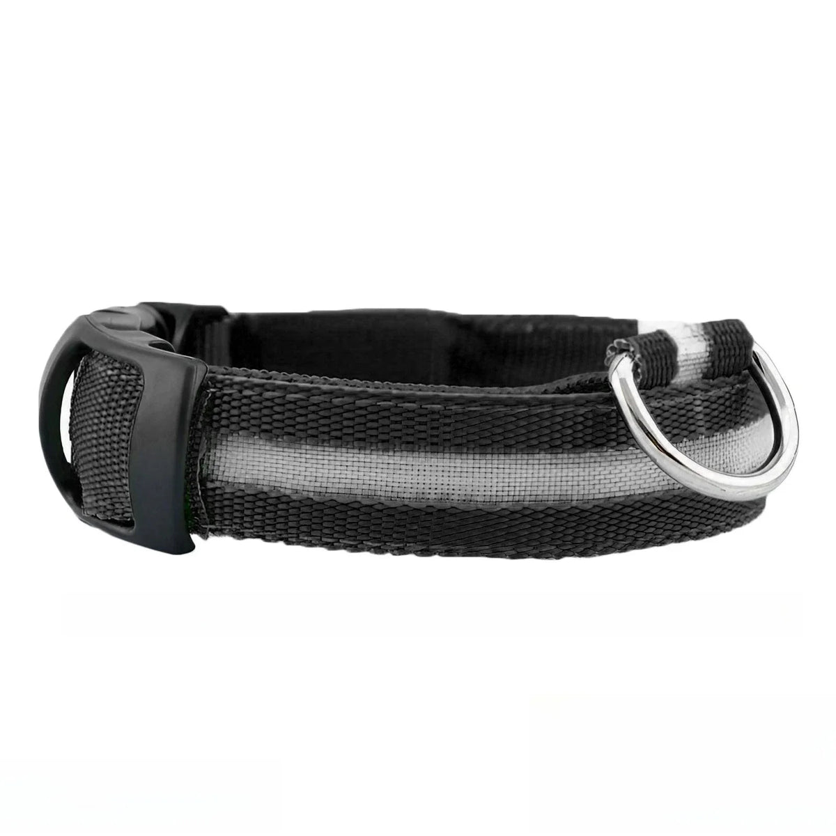 Rechargeable LED Dog Collar with Reflective Strips