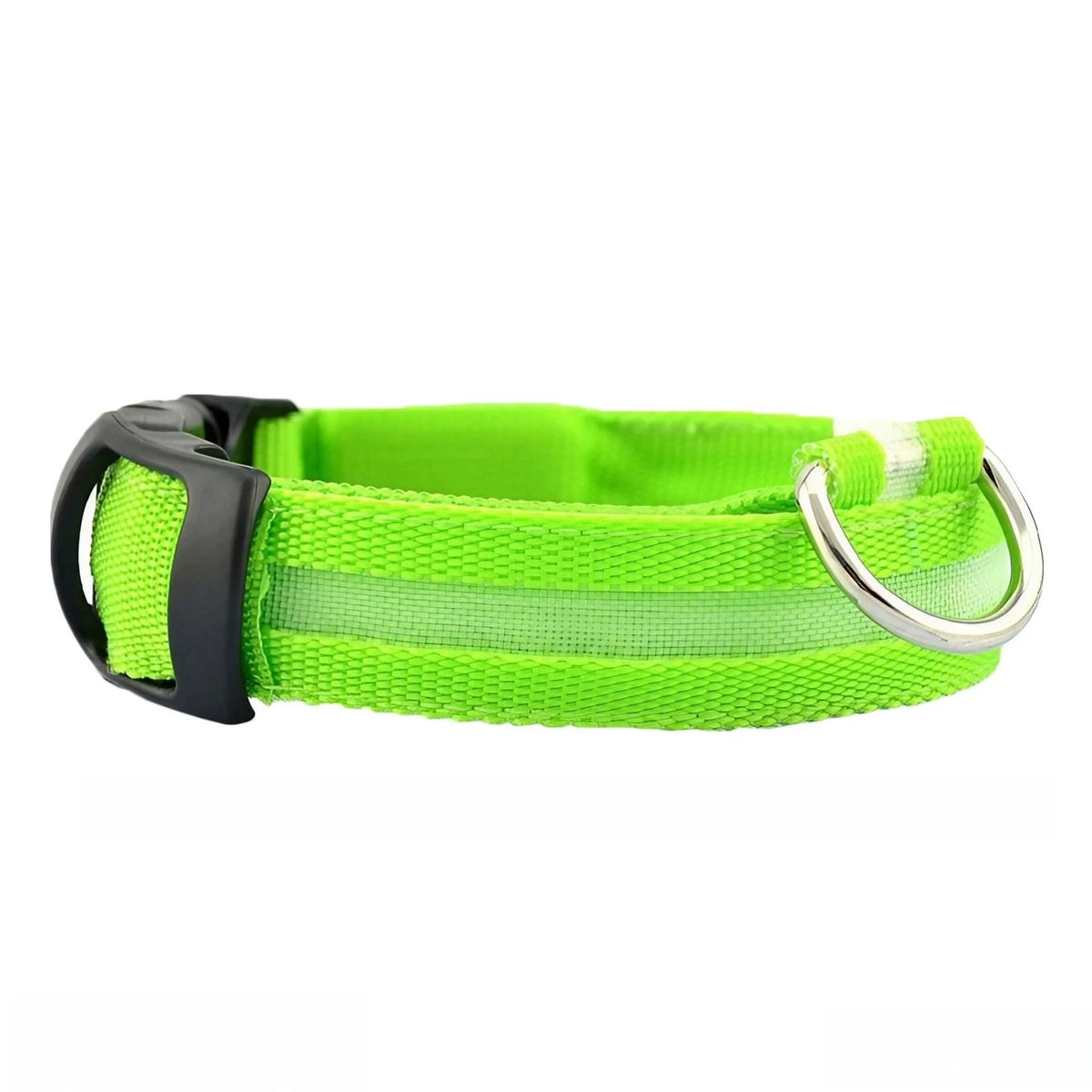 Rechargeable LED Dog Collar with Reflective Strips