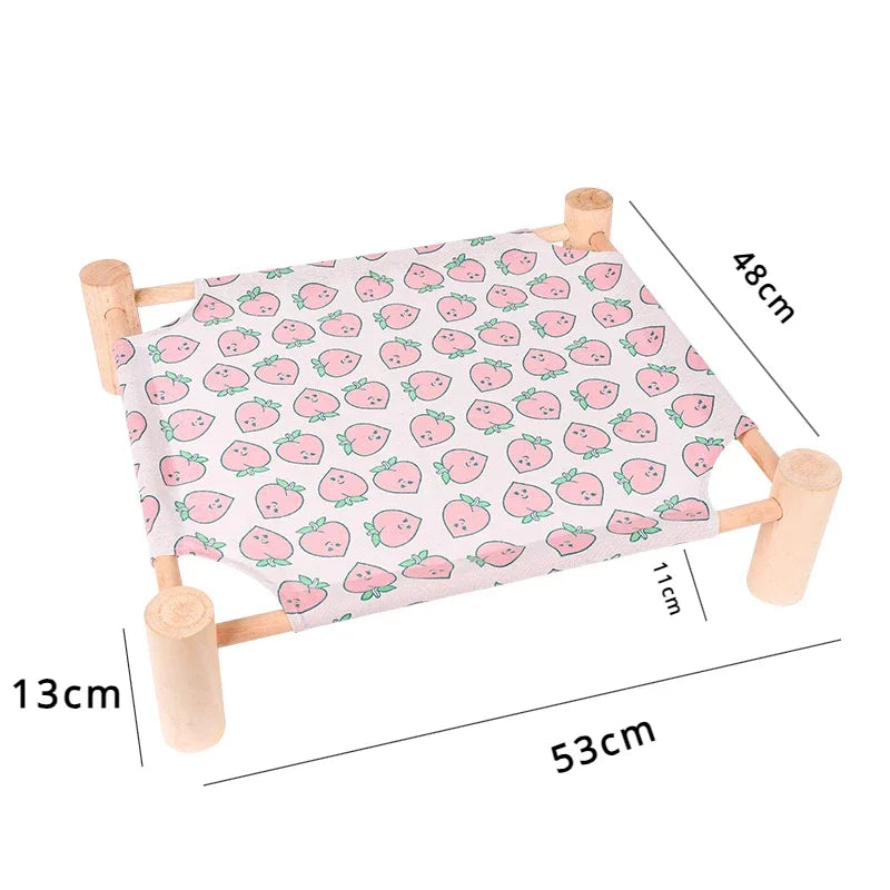 Elevated Cooling Pet Bed for Dogs & Cats